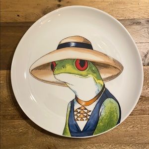 West Elm Dapper Animal Plate Frog